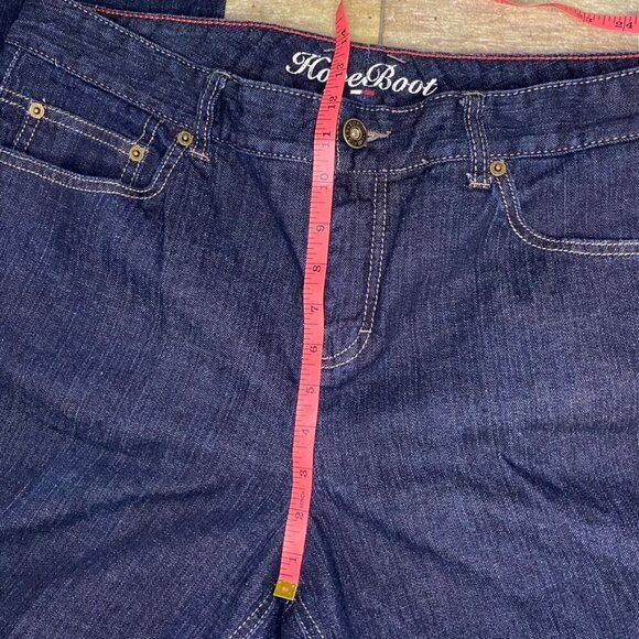 Tommy Hilfiger Dark Wash Jeans Hope Boot Cut Women's Size 18 Short - Picture 7 of 10